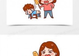 打屁屁图片漫画,趣味横生的亲子互动瞬间